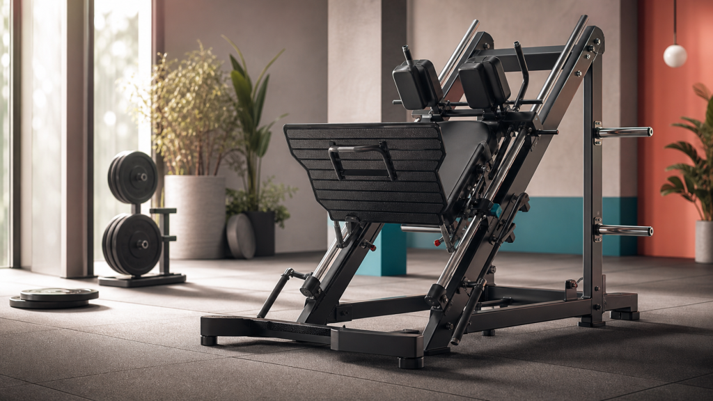 Leg press et hack squat combinés : analyse d’une machine à charges libres