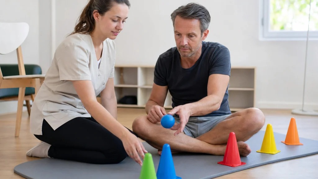 Illustration éditoriale pour l’article « Quel métier similaire au psychomotricien pour vous »